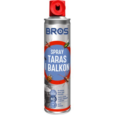 Spray na owady taras i balkon 400 ml BROS