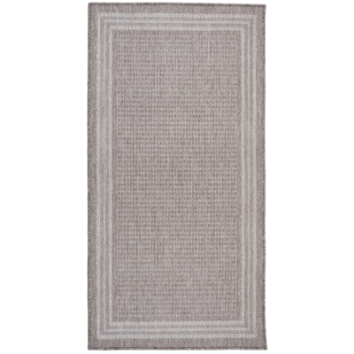 Dywan Express New Outdoor 160 x 220 cm ramka szary