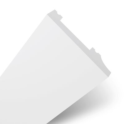 Listwa przypodłogowa DF08C 240 x 8 cm biały