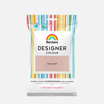 Farba lateksowa Beckers Designer Colour TESTER Holiday 0,05 l