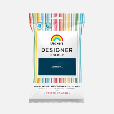 Farba lateksowa Beckers Designer Colour TESTER Admiral 0,05 l