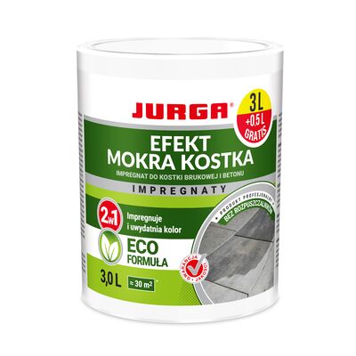 Impregnat efekt mokra kostka 3 l Jurga