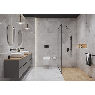 Gres polerowany Kianto Grey Polished Rect 60 x 60 cm Cersanit