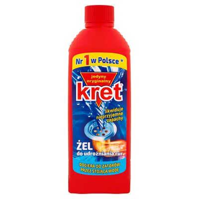 Żel do udrożniania rur Kret 500 g