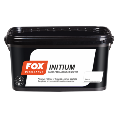 Farba podkładowa INITIUM 5 l FOX Dekorator