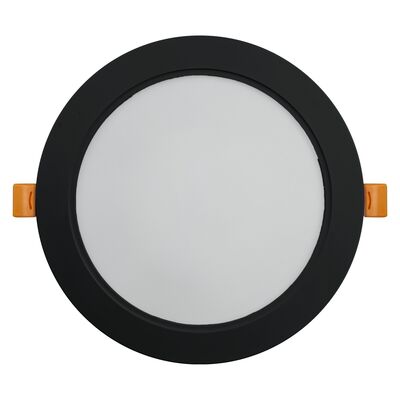 Plafon LED 2 w 1 18 W 1900 lm 3000 K - 4000 K - 6500 K IP54 okrągły czarny
