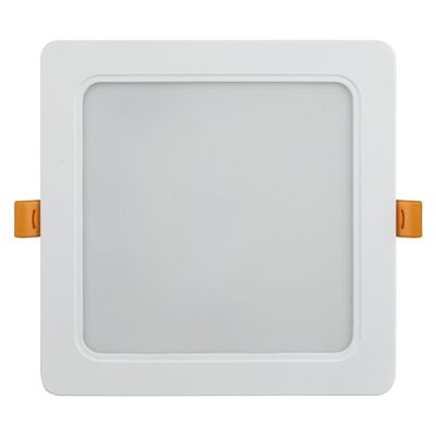 Plafon LED 2 w 1 18 W 1900 lm 3000 K - 4000 K - 6500 K IP54 kwadratowy biały