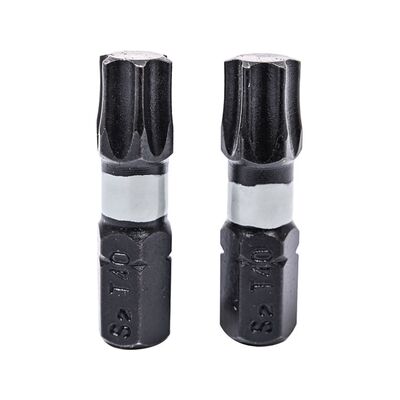 Końcówki wkrętakowe udarowe Torx T40 x 25 mm, 2 szt.