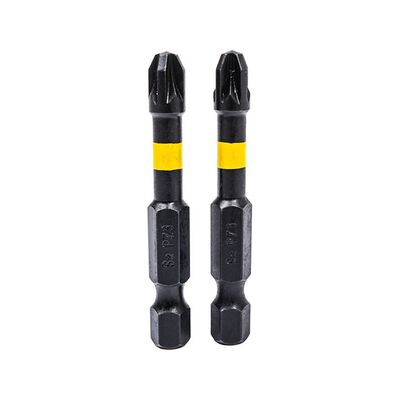 Końcówki wkrętakowe udarowe krzyżowe PZ3 x 50 mm, 2 szt.