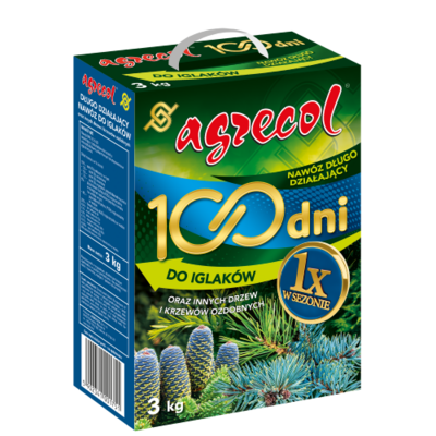 Nawóz 100 dni do iglaków 3,0 kg Agrecol