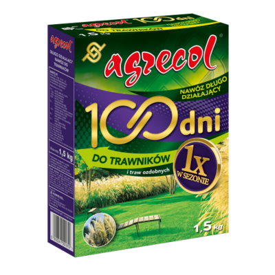 Nawóz 100 dni do trawników 1,5 kg Agrecol