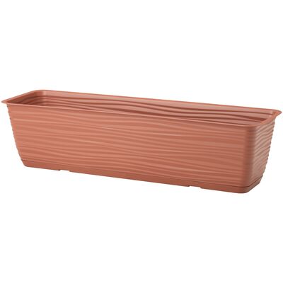 Skrzynka z podstawką Sahara 80 cm terakota