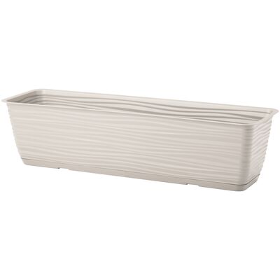 Skrzynka z podstawką Sahara 80 cm jasnoszary