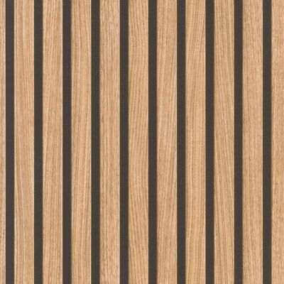 Tapeta papierowa RASCH 278408 lamel brązowo-czarna 0,53 x 10,05 m