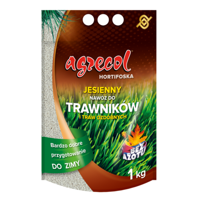 Nawóz Hortifoska jesienna do trawników 1 kg Agrecol