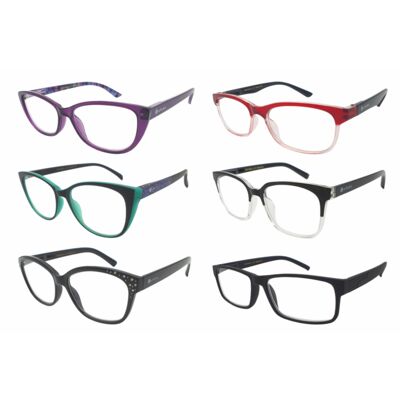 Okulary do czytania SILVER mix