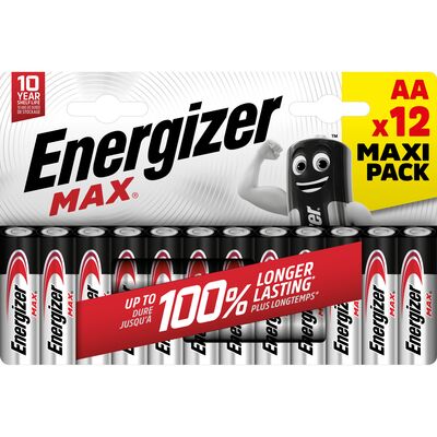 Bateria Energizer max AA LR6 12 sztuk eco