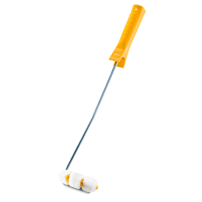 Wałek do malowania rur z rączką 10 cm runo 12 mm Hardy