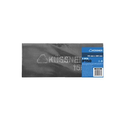 Siatka ścierna Hard 280 x 115 mm węglik krzemu P150 5 sztuk Küssner