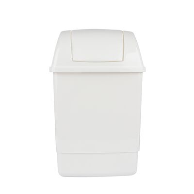 Kosz na śmieci klip 12 l biały