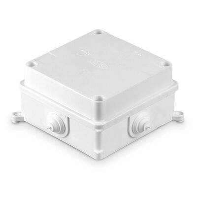 Puszka instalacyjna z dławicami D-25 IP44 125 x 125 x 70 mm