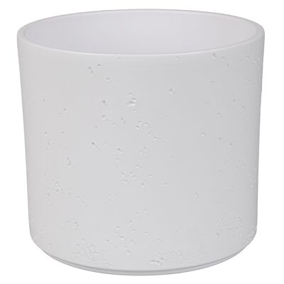 Osłonka Pillar Lava 21 cm matowy biały