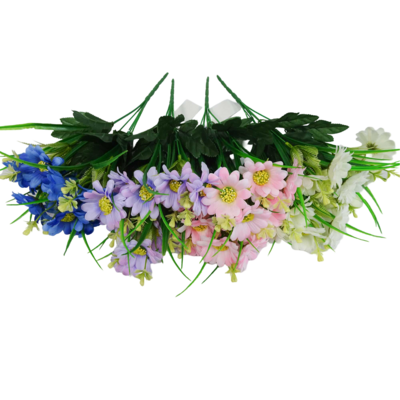 Bukiet rumianku 12 kwiatów 35 cm