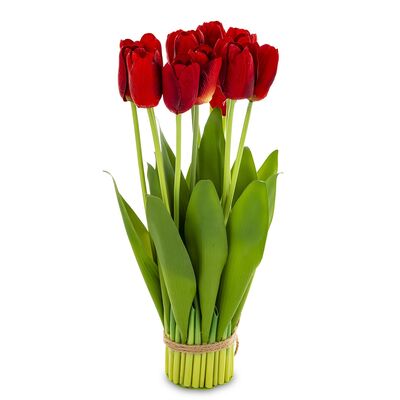 Bukiet tulipanów 38 cm czerwony