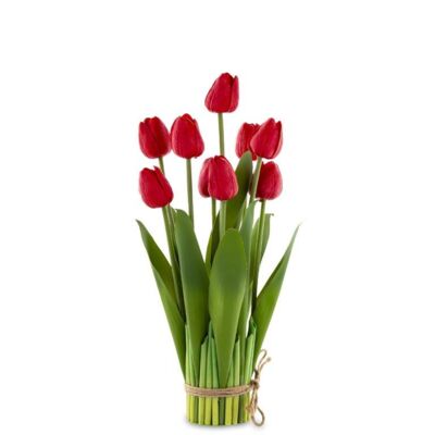 Bukiet tulipanów 37,5 cm czerwony