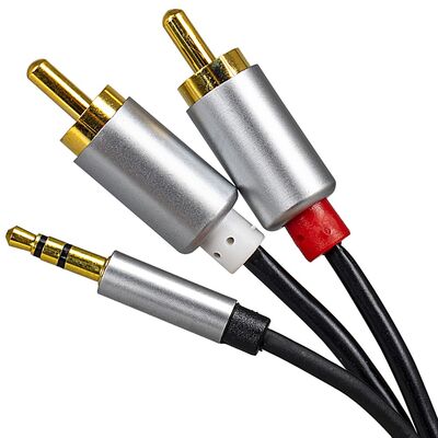 Kabel 1,5 m jack 3,5 mm 2x rca hq LB0092 libox
