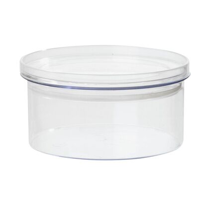 Pojemnik na artykuły sypkie plastikowy PT-5316 STOCKHOLM 0,8 l transparentny