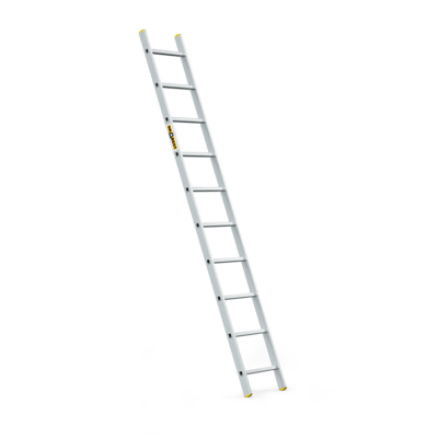 Drabina przystawna aluminiowa 10 stopniowa PRO tłoczona 150 kg DRABEST