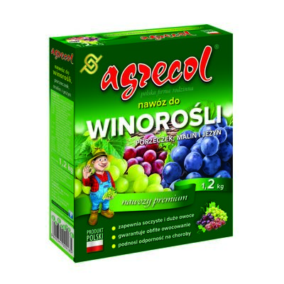 Nawóz do winorośli, porzeczek i malin 1,2 kg Agrecol