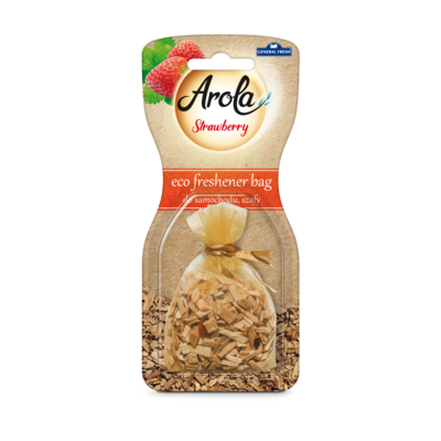 Odświeżacz samochodowy Arola ECO BAG truskawka General Fresh