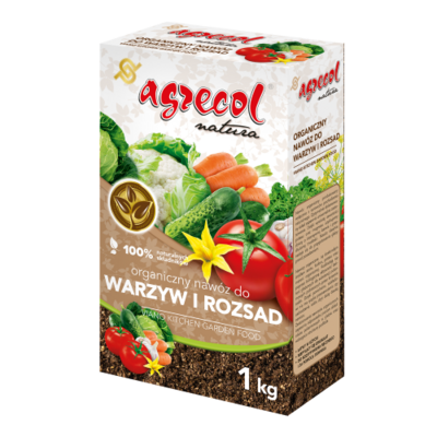 Nawóz organiczny do warzyw i rozsad 1 kg Agrecol