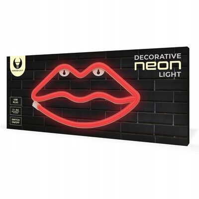 Neon LED usta czerwony FLNEO8 forever light