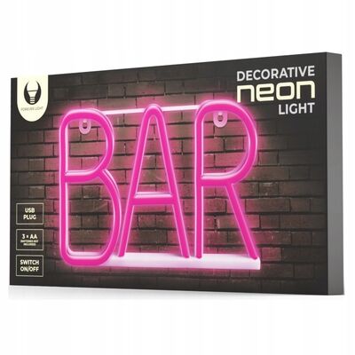 Neon LED bar różowy FLNE24 forever light