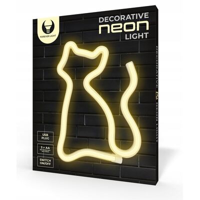 Neon LED kot ciepły biały FLNEO3 forever light