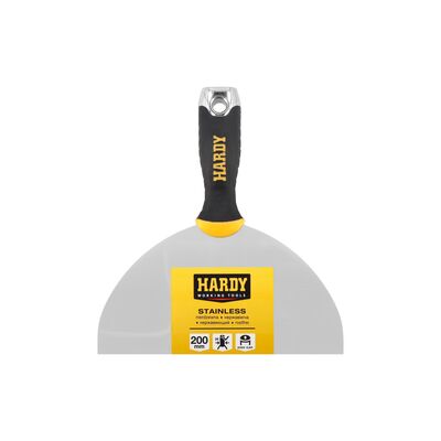 Szpachelka malarska seria 68 ze stali nierdzewnej 20 cm rączka 2K hardyflex Hardy