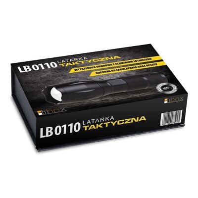 Latarka akumulatorowa taktyczna 10 W LB0110 libox