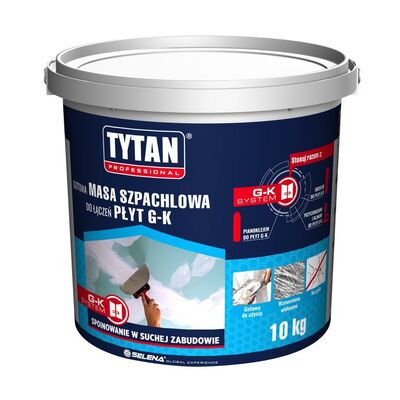 Masa do spoinowania płyt G-K 5 kg biały TYTAN PROFESSIONAL