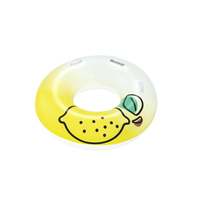 Koło dmuchane Lemon 114 cm żółty