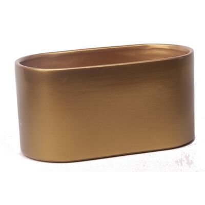 Osłonka ceramiczna Capri Mini 13,5 cm złoty