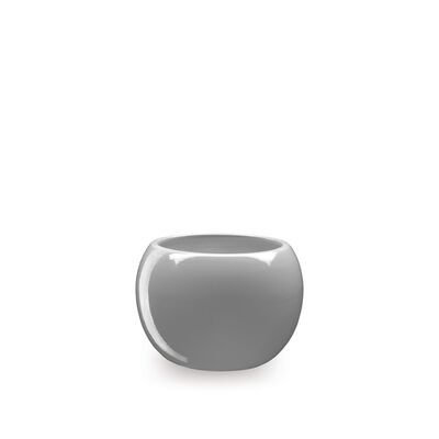 Donica ceramiczna Kula 13 cm szary