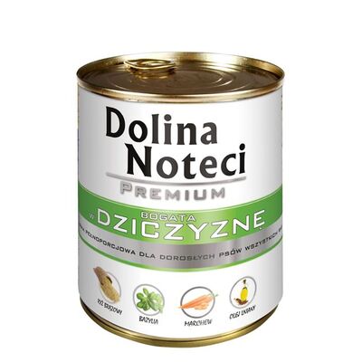 Karma dla psa mokra 800 g dziczyzna Dolina Noteci