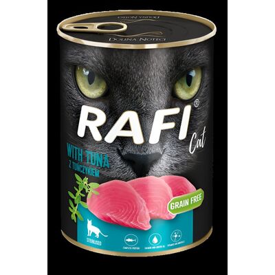 Karma mokra dla kotów sterylizowanych RAFI z tuńczykiem 400 g