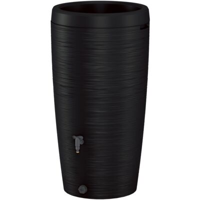 Zbiornik na deszczówkę Gobi 59,5 x 112 cm 240 l czarny