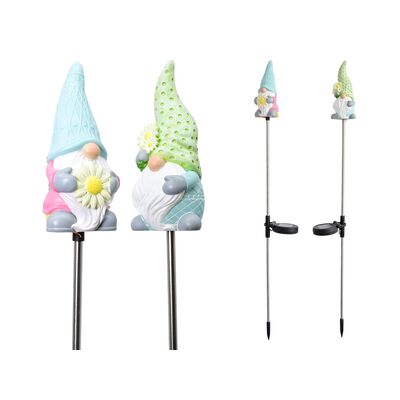 Figura solarna krasnal 67,5 cm mix