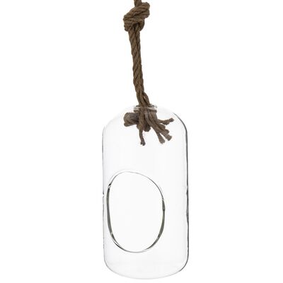 Ozdoba wisząca bombka szklana 16 x 8 x 8 cm