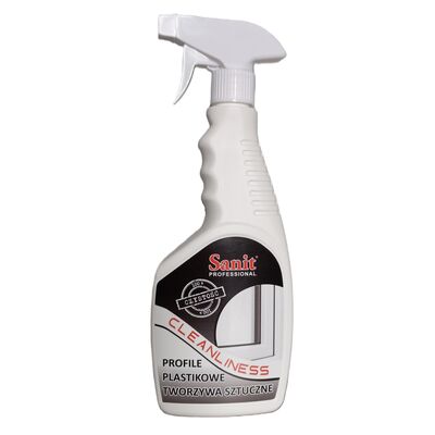 Preparat do czyszczenia profili plastikowych 500 ml SANIT CLEANLINESS